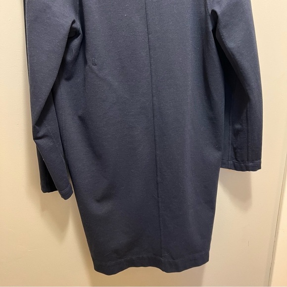 Kit and Ace Long Stretch Cashmere Blend Jacket Size Medium Preppy Monochrome - Picture 9 of 16